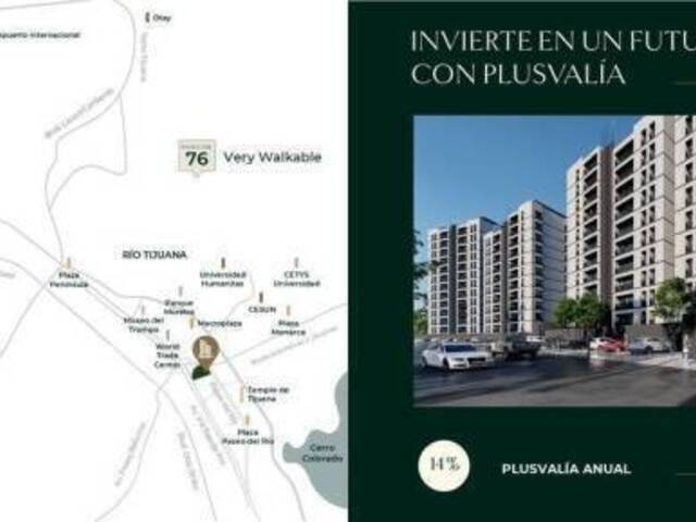 #EB-MN0247 - Departamento para Venta en Tijuana - BC