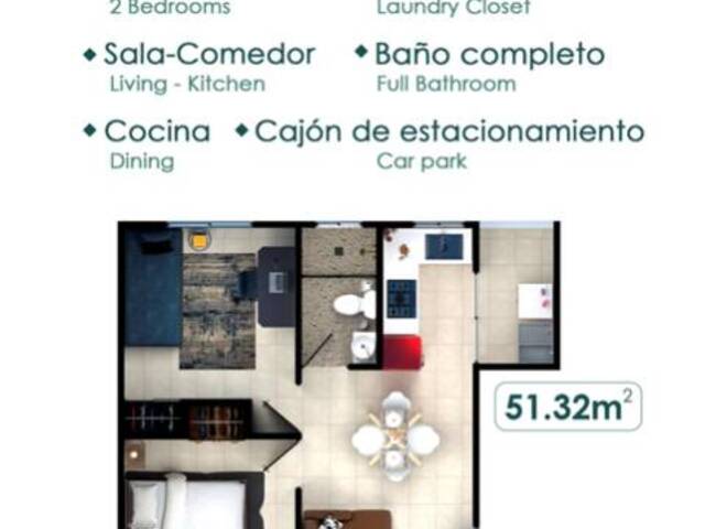 #328 - Departamento para Venta en Tijuana - BC - 2